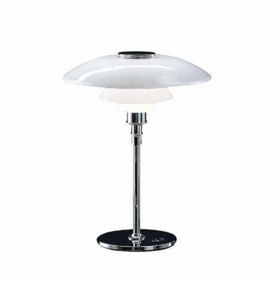 Poul Henningsen DPH 3/2 | tafellamp large wit