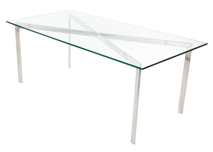 Rohe Barcelona Pavillion | mesa de café 120 centímetros transparente