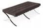 Rohe Barcelona Pavillion 2seat ottman leather brown