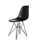 Eames DSR | chaise de salle à manger Base noire mate