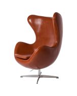 Jacobsen Egg stol | lounge stol lær