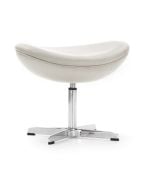 Jacobsen Egg chaise | tabouret cuir