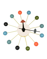 Nelson replica Ball Clock | orologio da parete multicolore