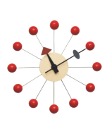 Nelson replica Ball Clock | orologio da parete rosso