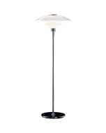Poul Henningsen DPH 3/2 | lampe à suspension grande Chrome, verre blanc