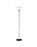Poul Henningsen DPH 3/2 | lampe à suspension petit Chrome, verre blanc