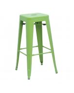 Xavier Pauchard Tabouret Tolix 77cm vert clair mat