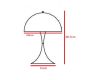 Verner Panton Panton Hella | table light white