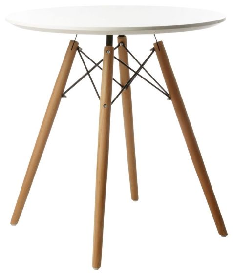 Stolik kawowy Eames CTW 70cm biały