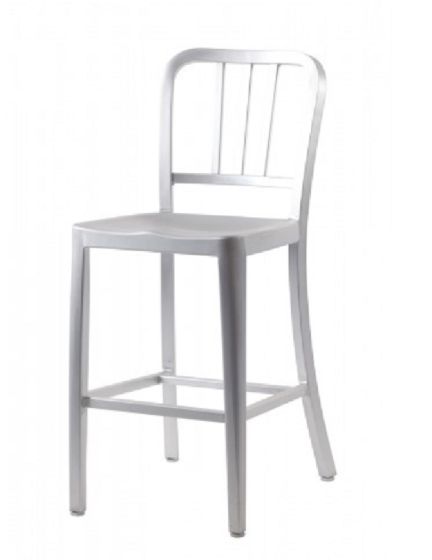 Philippe Starck Navy barkruk aluminium 61cm