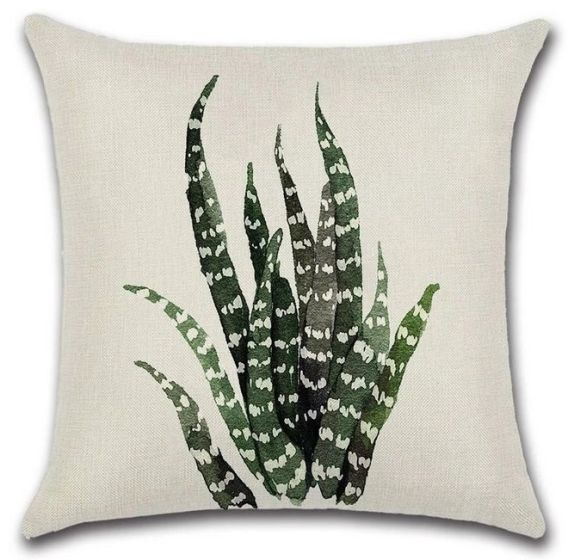 cushion cover Aloe plant