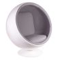 Eero Aarnio Ball Chair wit - lichtgrijs