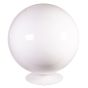 Eero Aarnio Ball Chair wit - oranje - rug