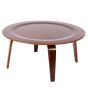 Mesa de centro Eames CTW en nogal - vista frontal