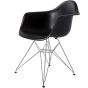 Eames DAR PP preto