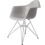 Eames DAR PP cinza claro