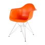 Eames DAR PP laranja