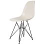 Eames DSR Base preta ABS creme