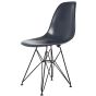 Eames DSR Base preta ABS cinza escuro