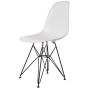 Eames DSR Base Preta ABS Branco