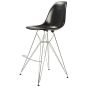 Tabouret Eames DSR ABS noir