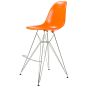 Tabouret Eames DSR ABS orange