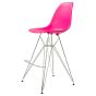 Eames DSR Kruk PP neon roze
