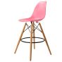 Stołek Eames DSW PP jasnoróżowy