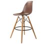 Stołek Eames DSW PP brązowy