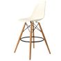 Stołek Eames DSW PP kremowy
