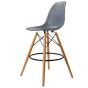 Stołek Eames DSW PP ciemnoszary