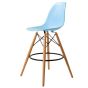 Stołek Eames DSW PP jasnoniebieski