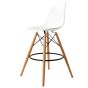 Stołek Eames DSW PP biały