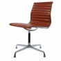 Eames conference chair EA105 on glides leather antique