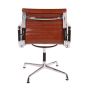 Krzesło konferencyjne Eames EA108 skóra antyczna - tył