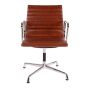 Krzesło konferencyjne Eames EA108 skóra antyczna - przód