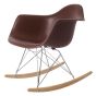 Eames gyngestol RAR PP brun