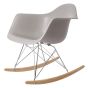 Eames gyngestol RAR PP lysegrå