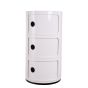 Componibili 3 door dark white