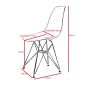 dimensões Eames DSR