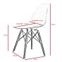 dimensjoner Eames DSW PP