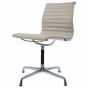 Eames conference chair EA105 on glides leather grey