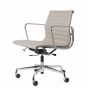 Chaise de bureau Eames EA117 en cuir gris
