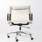 Eames EA117 | chaise de bureau cuir blanc