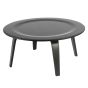 Mesa de centro Eames CTW negra - vista frontal
