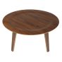 Mesa de centro Eames CTW en nogal - vista superior