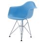 Krzesło dziecięce Eames DAR Junior jasnoniebieskie