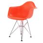 Krzesło dziecięce Eames DAR Junior pomarańczowe