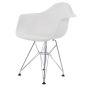 Krzesło dziecięce Eames DAR Junior białe