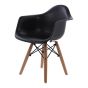 Eames kinderstoel DAW Junior zwart